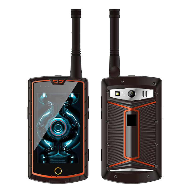 Cheapest Factory 4 inch MT6753 4G Android Mobile Phone 3G RAM+32G ROM NFC SOS Rugged phone DMR Walkie Talkie Smartphone